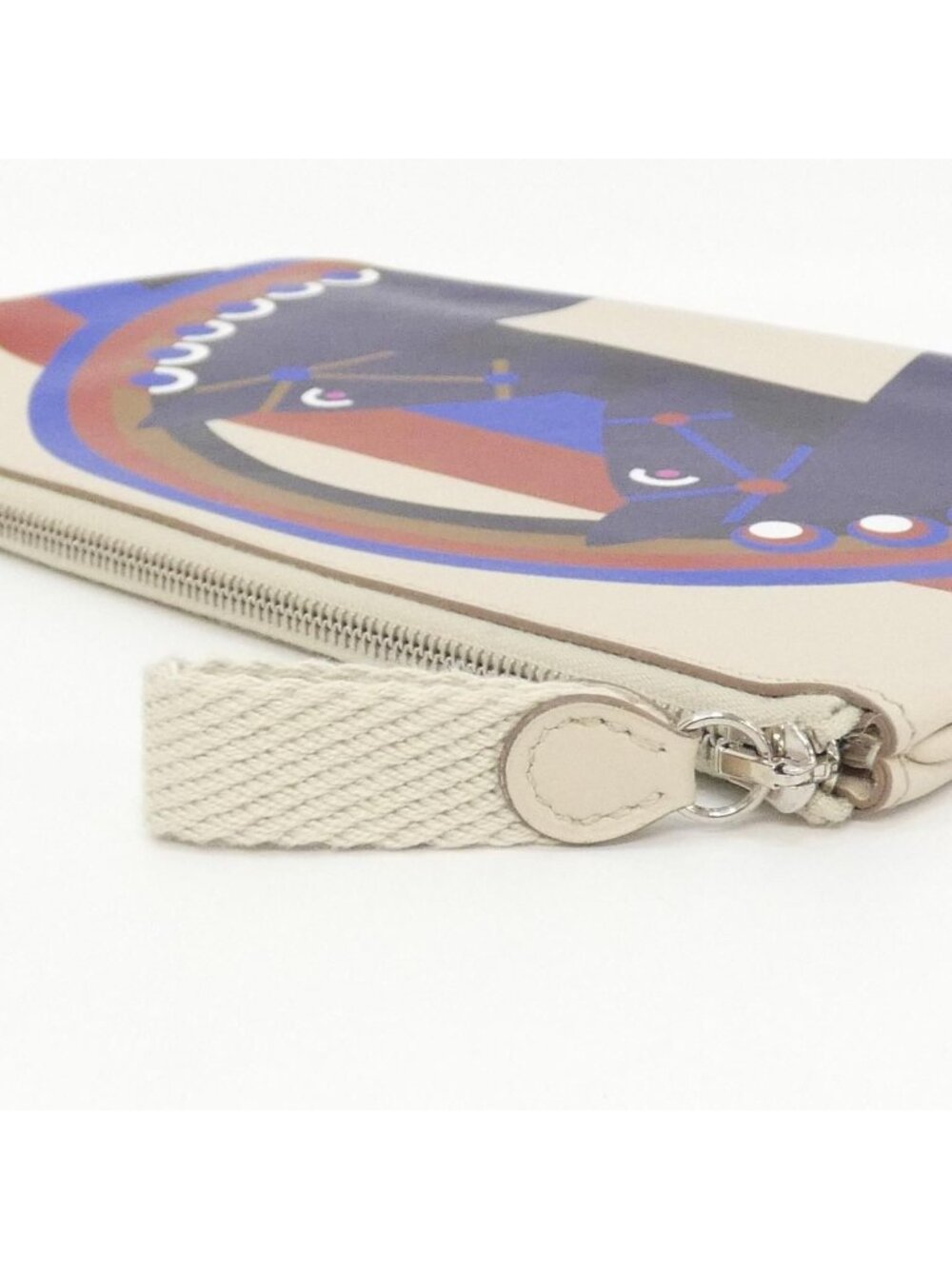 Hermes Rainbow Love Carre Pocket Long Pouch - Picture 4 of 6